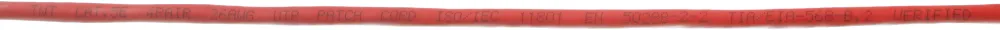 Патч-корд Lanmaster TWT-45-45-1.5-RD UTP RJ-45 вил.-вилка RJ-45 кат.5E 1.5м красный ПВХ