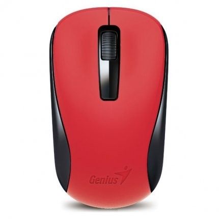 Genius Мышь NX-7005 Red { оптическая, 800/1200/1600 dpi, радио 2,4 Ггц, 1хАА, USB} [31030127103/31030017403]