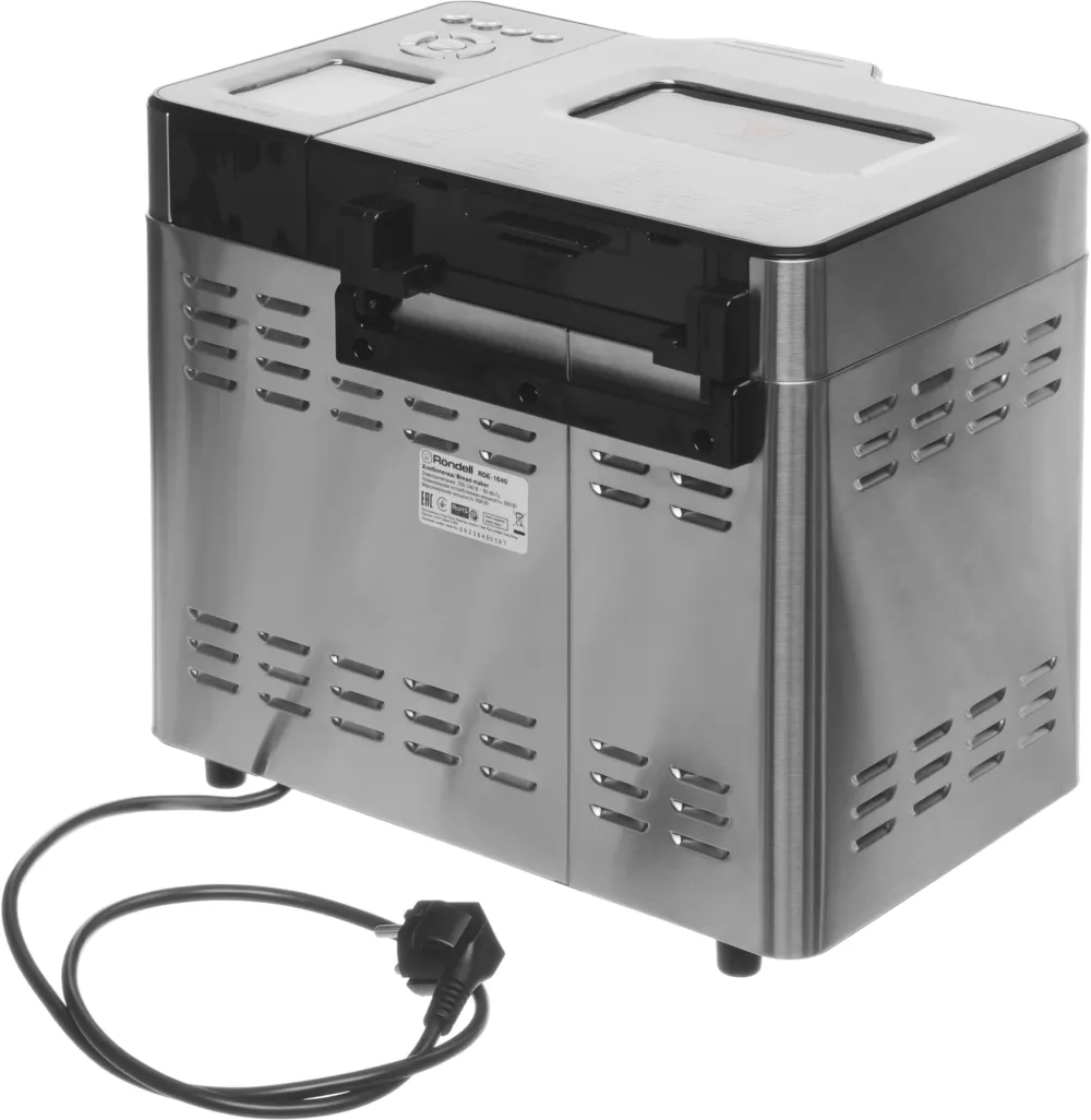 Хлебопечь Rondell RDE-1640 600Вт серебристый
