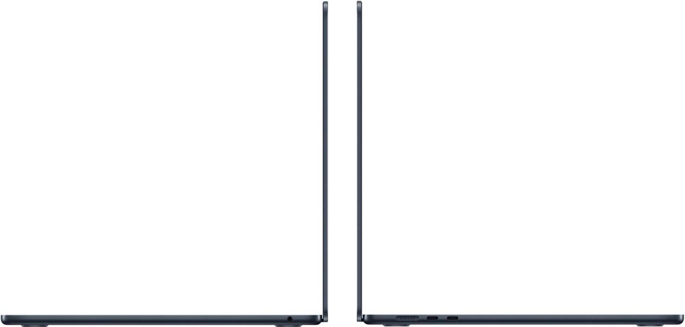 Ноутбук Apple MacBook Air A3241 M4 10 core 16Gb SSD512Gb/10 core GPU 15.3" Liquid Retina (2880x1864) macOS midnight WiFi BT Cam (MW1M3LL/A)