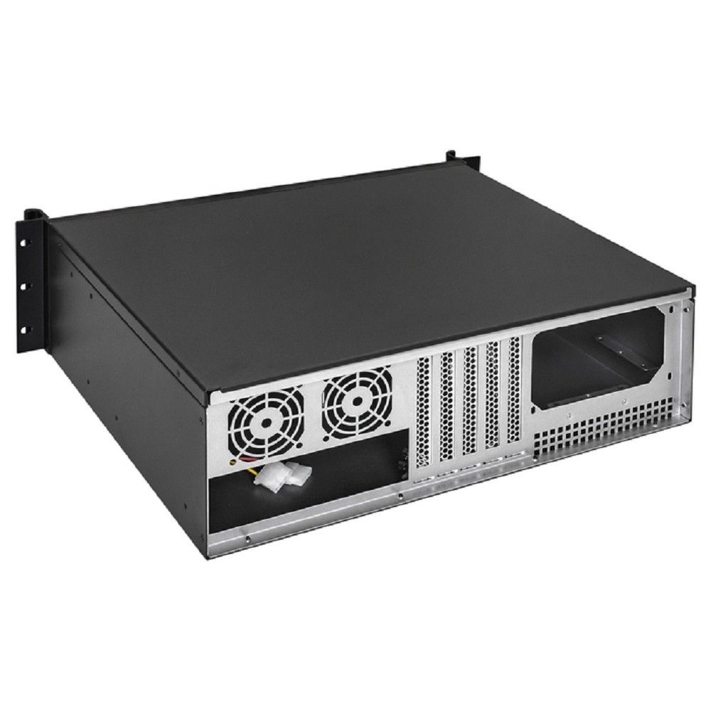 Exegate EX300005RUS Серверный корпус ExeGate Pro 3U390-11 <RM 19", высота 3U, глубина 390, БП 1000PAS, USB>