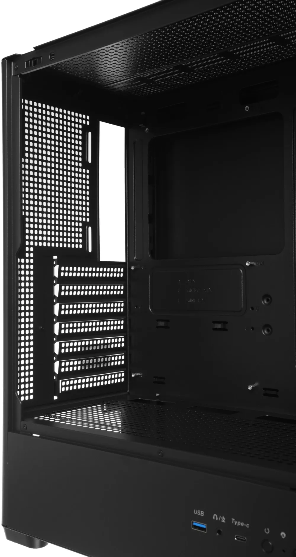 Корпус Accord ACC-R4A черный без БП ATX 2xUSB3.0 1xUSB3.1 audio