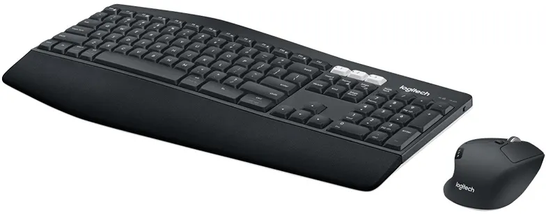 Клавиатура + мышь Logitech MK850 клав:черный мышь:черный USB беспроводная slim Multimedia (920-008226)