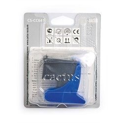 Картридж струйный Cactus CS-CC641 №121XL черный (18мл) для HP DJ D1663/D2563/D2663/D5563/F2423/F2483 с чипом