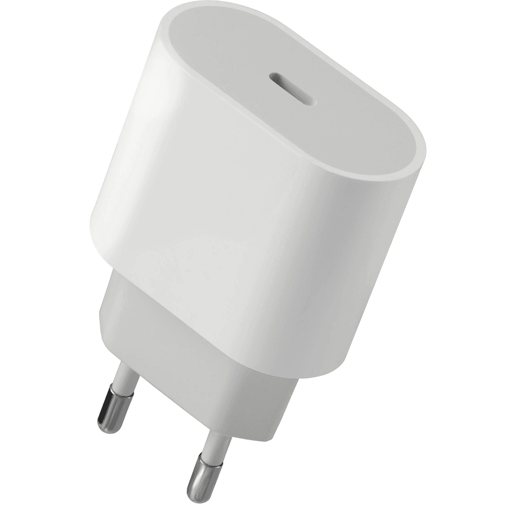 Defender Сетевой адаптер UPA-121 20W, USB C,кабель Type-C,белый