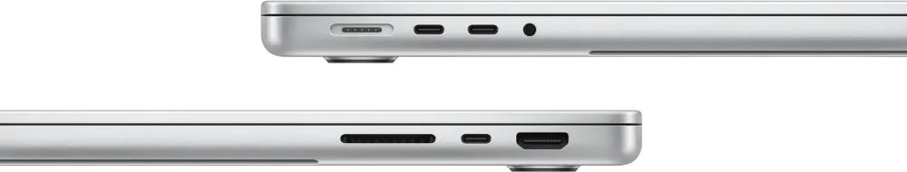 Ноутбук Apple MacBook Pro A2992 M3 Max 14 core 36Gb SSD1Tb/30 core GPU 14.2" Liquid Retina XDR (3024x1964) macOS silver WiFi BT Cam (Z1AZ0002N(MRX83))