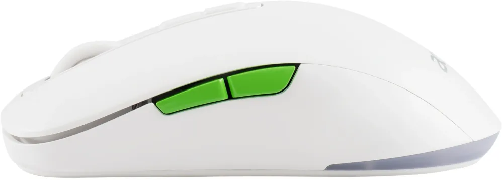 Мышь Acer OMR311 белый оптическая 2400dpi беспров. BT/Radio USB 7but (ZL.MCECC.034)