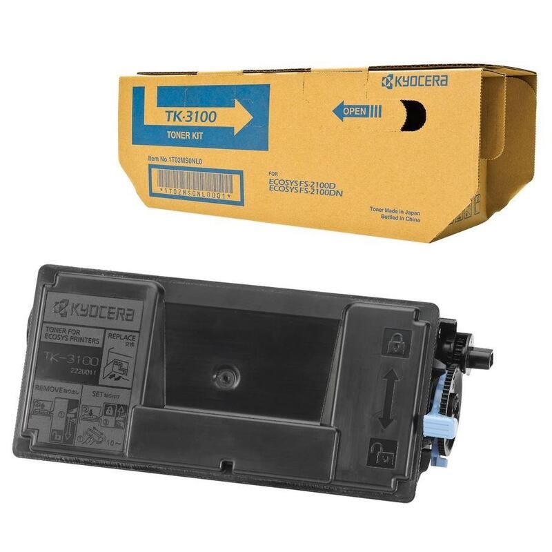 Картридж лазерный Kyocera TK-3100 1T02MS0NL0 черный (12500стр.) для Kyocera FS-2100D/DN