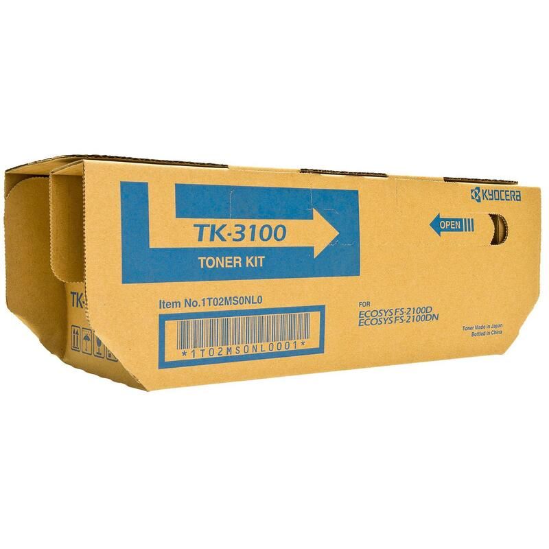 Картридж лазерный Kyocera TK-3100 1T02MS0NL0 черный (12500стр.) для Kyocera FS-2100D/DN