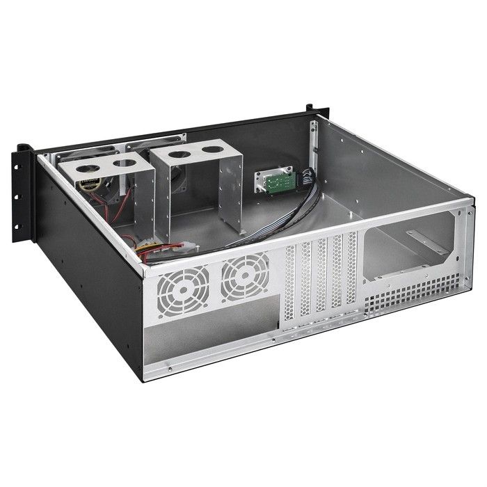 Exegate EX292701RUS Серверный корпус ExeGate Pro 3U390-11 <RM 19", высота 3U, глубина 390, БП 400ADS, USB>