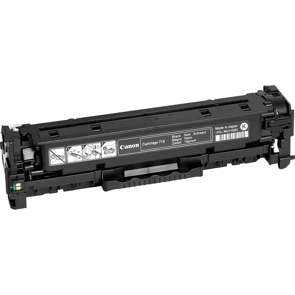 Картридж лазерный Canon 718BK 2662B002 черный бар.в компл. (3400стр.) для Canon LBP7200/MF8330/8350