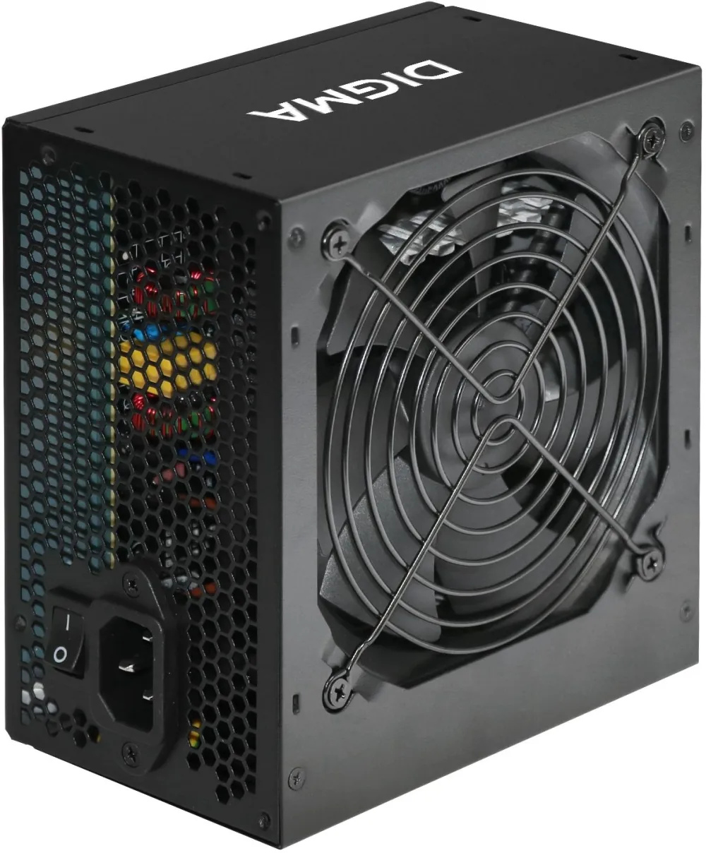 Блок питания Digma ATX 650W DPSU-650W-WH 80+ white (20+4pin) APFC 120mm fan 6xSATA RTL