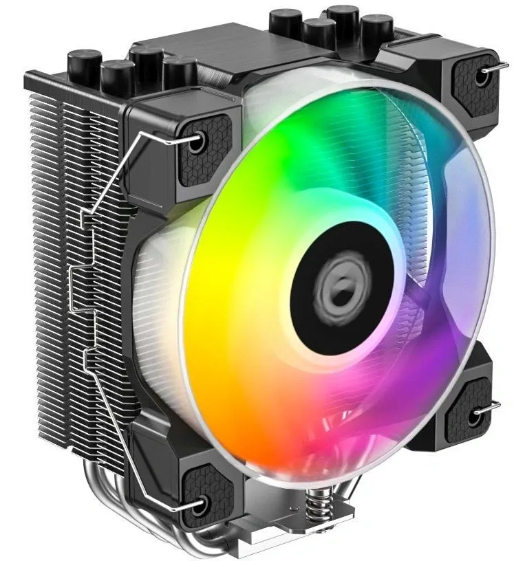 Вентилятор для процессора ID-Cooling SE-214-XT DF ARGB Black 180W/PWM/ ARGB/ all Intel /AMD AM4/ Screws