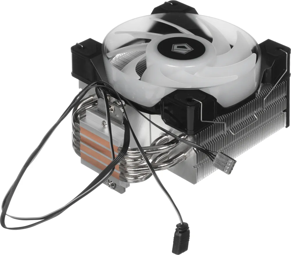 Вентилятор для процессора ID-Cooling SE-214-XT DF ARGB Black 180W/PWM/ ARGB/ all Intel /AMD AM4/ Screws