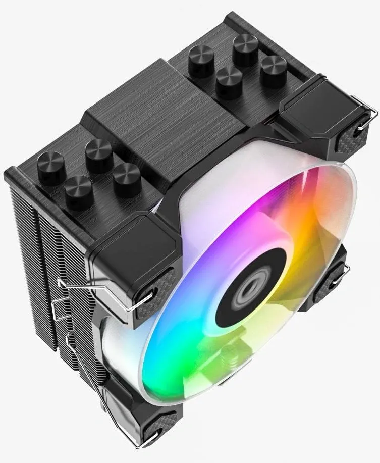 Вентилятор для процессора ID-Cooling SE-214-XT DF ARGB Black 180W/PWM/ ARGB/ all Intel /AMD AM4/ Screws