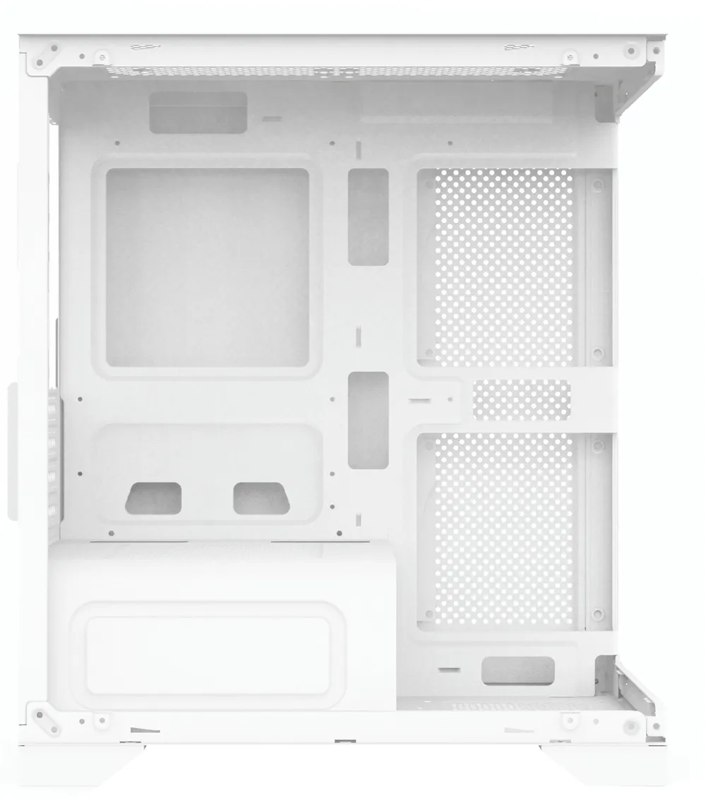 Корпус Bloody BD-CC103F белый без БП mATX 7x120mm 1xUSB2.0 1xUSB3.0 audio bott PSU