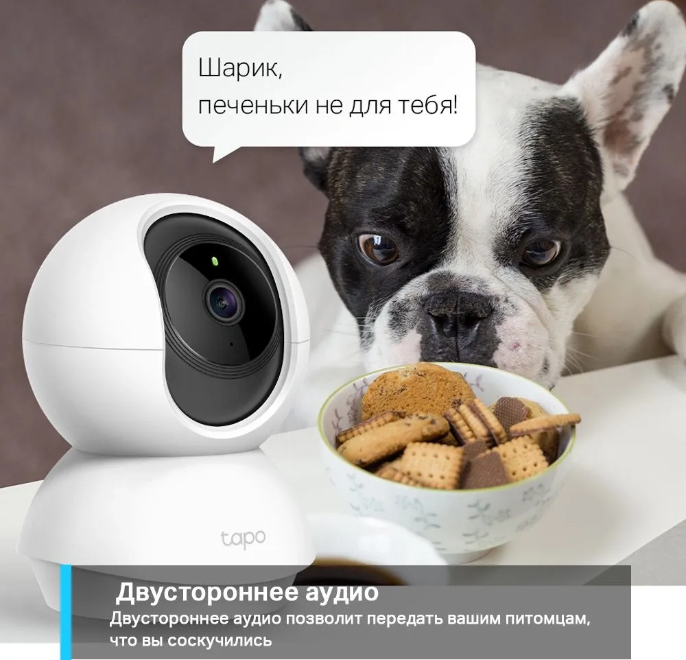 Камера видеонаблюдения IP TP-Link Tapo C210 Wi-Fi 3.83-3.83мм цв. корп.:белый