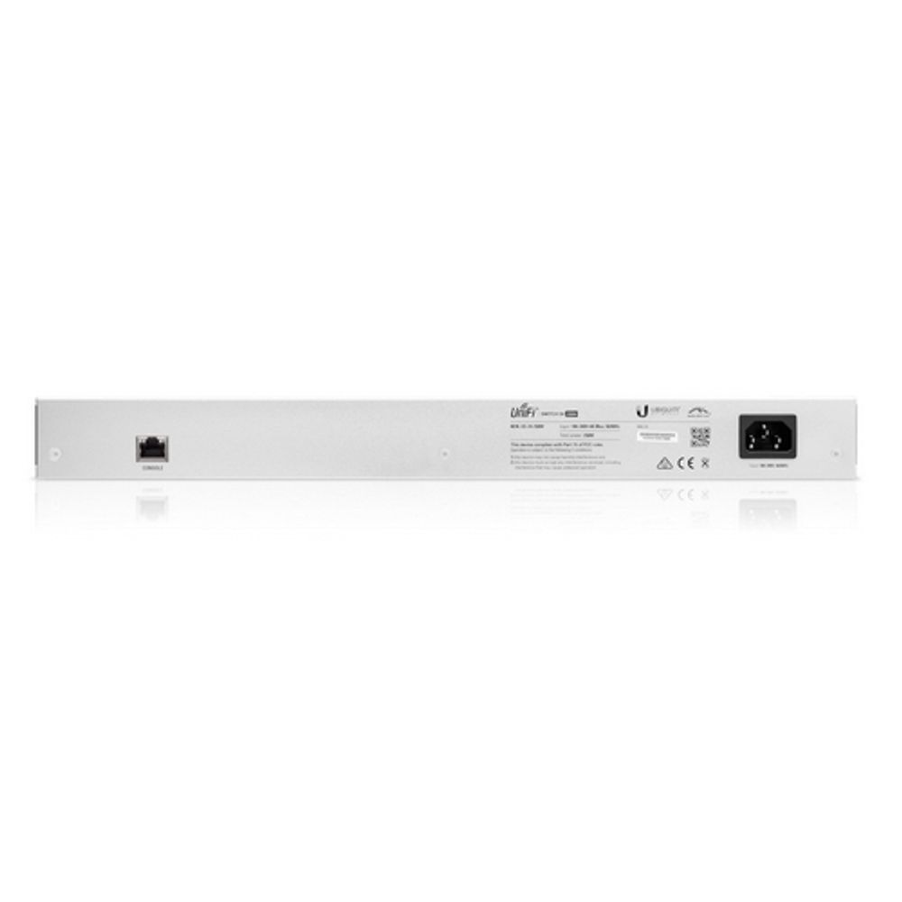 Коммутатор Ubiquiti UniFi Switch 24-250W |US-24-250W| Ubiquiti PoE-коммутатор в стойку, 24х 1G RJ45, 2х SFP, раздача |US-24-250W| 220 Вт {4} (728497)