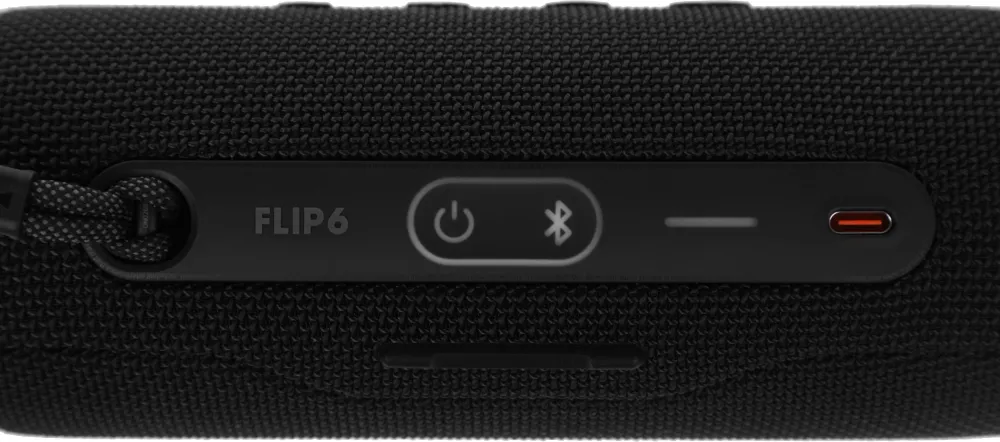 Колонка порт. JBL Flip 6 черный 30W 1.0 BT 10м 4800mAh (JBLFLIP6BLK)
