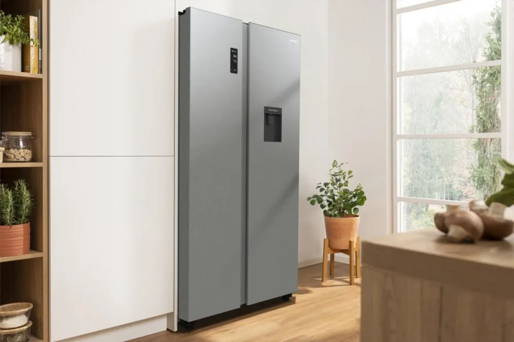 Холодильник Gorenje NRR9185EAXLWD 2-хкамерн. серебристый мат. инвертер