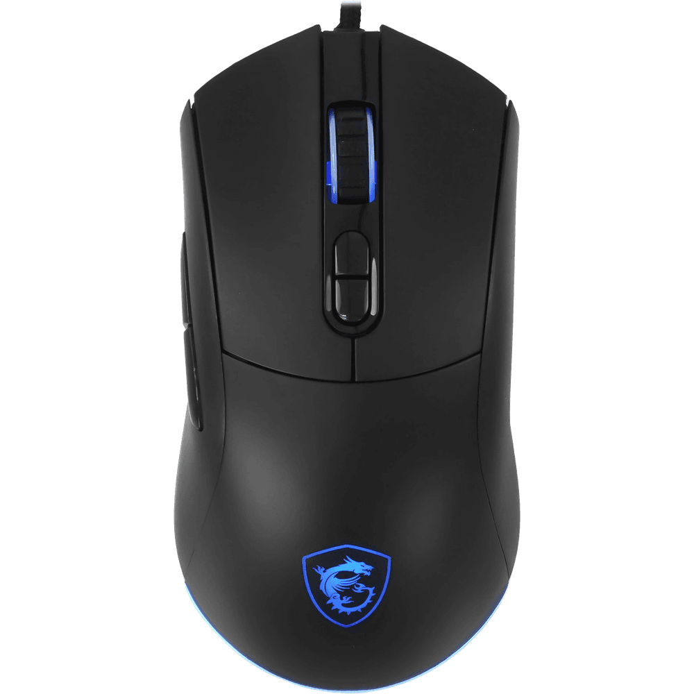Мышь MSI Forge GM320 черный оптическая 12800dpi USB (S12-0402530-HH9)