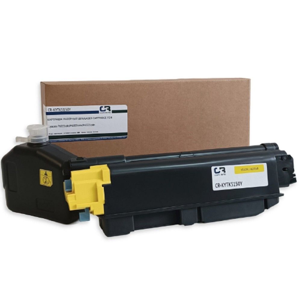 Картридж лазерный CopyRite CR-KYTK5150Y TK-5150Y желтый (10000стр.) для Kyocera P6035cdn/M6035cidn/M6535cidn