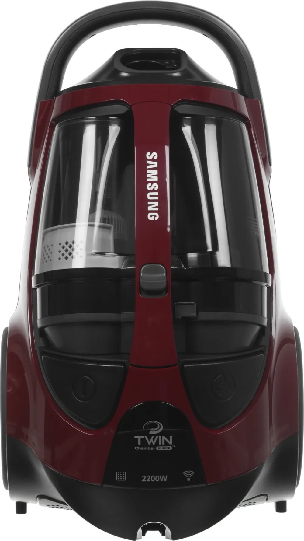 Samsung VCC885HH3P Пылесос, контейнер, 2200 Вт, бордовый