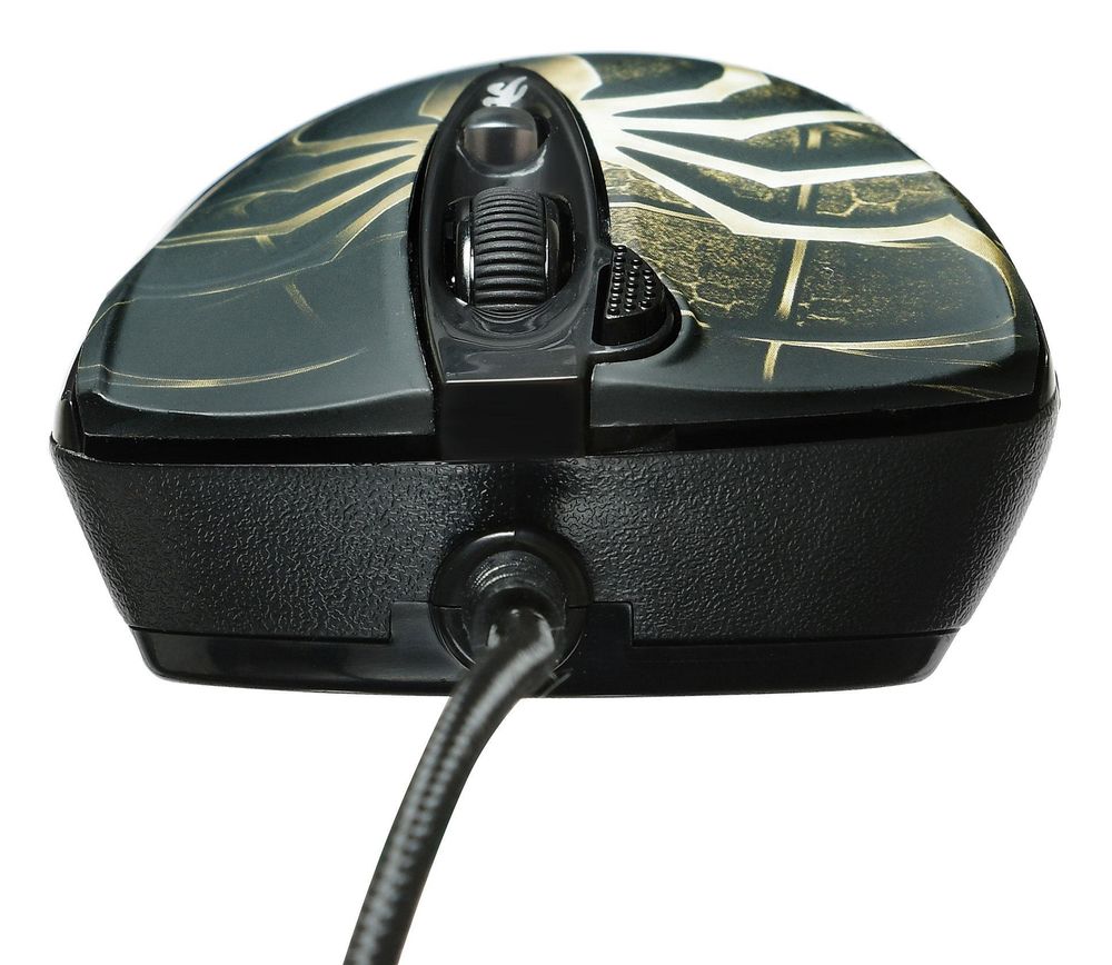 Мышь A4Tech Oscar Editor XL-747H коричневый/рисунок лазерная 3600dpi USB 6but (XL-747H (BROWN SPIDER))