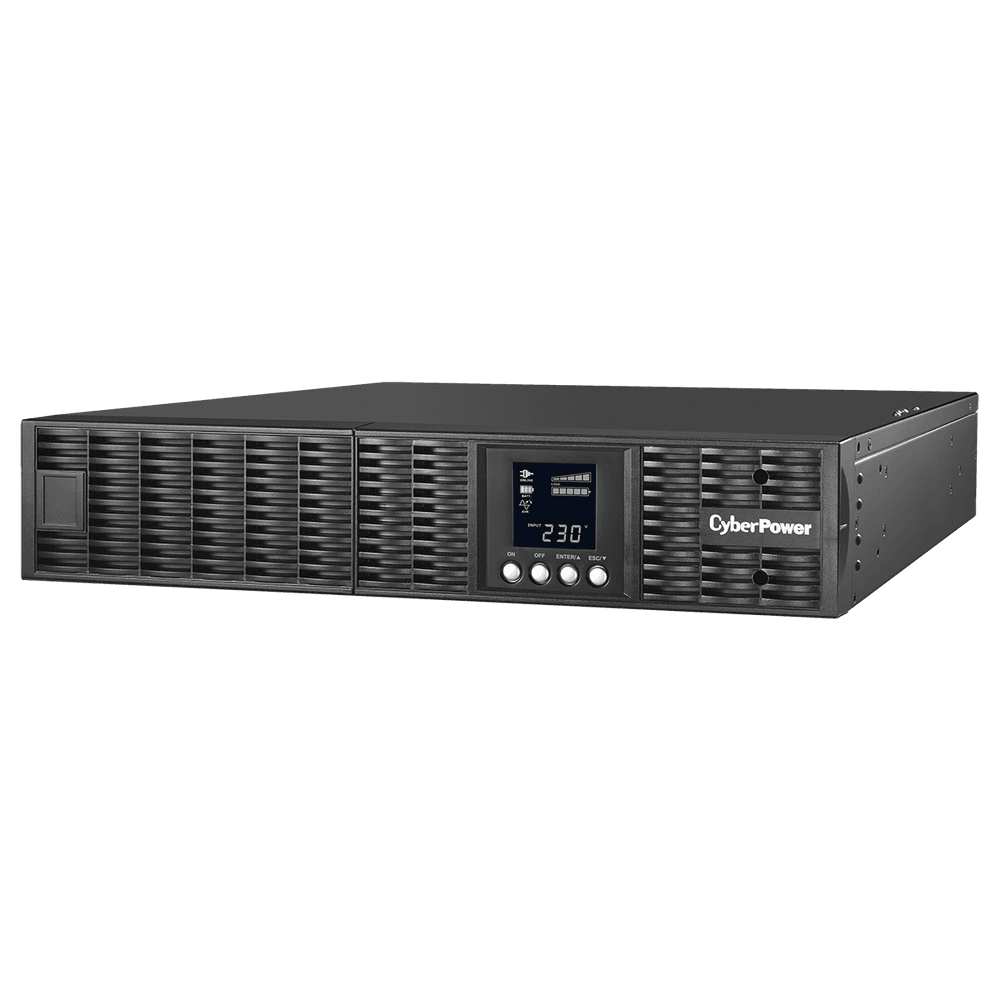 Источник бесперебойного питания ИБП Online CyberPower OLS3000ERT2U 3000VA/2700W USB/RS-232/EPO/SNMPslot/RJ11/45/ВБМ 
