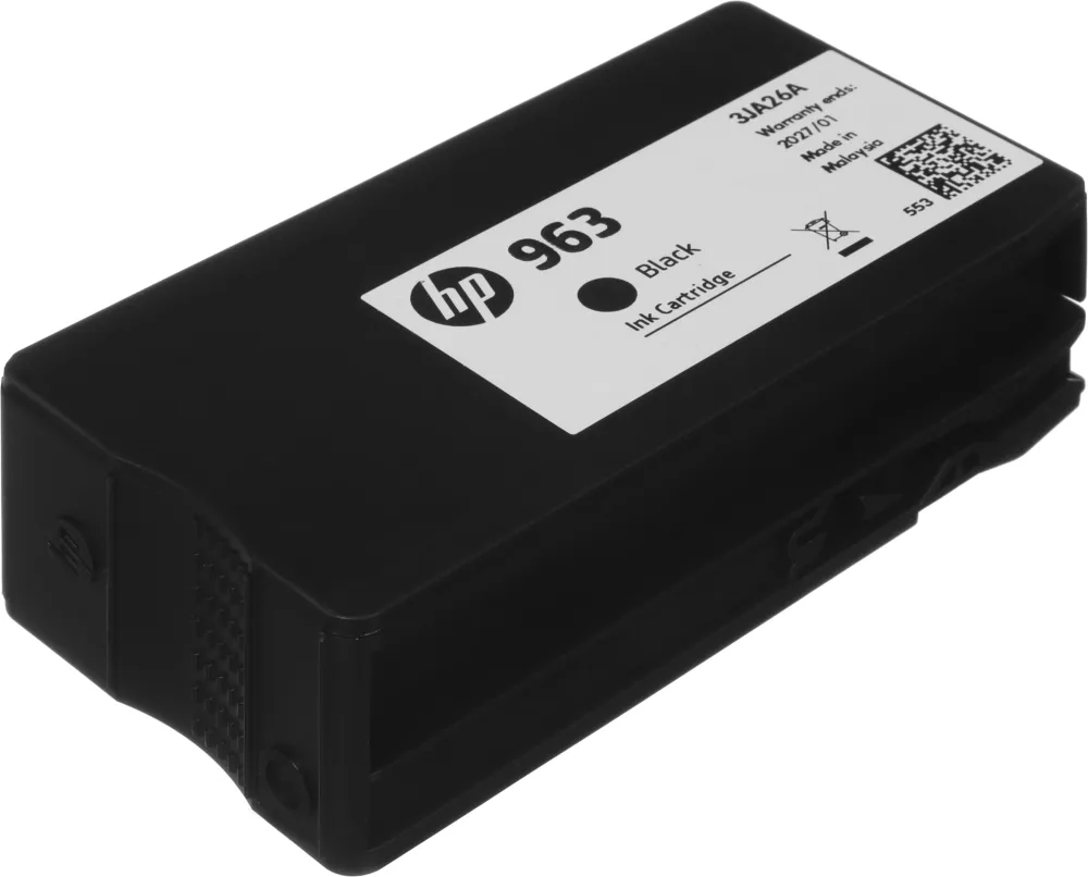 Картридж струйный HP 963 3JA26AE черный (1000стр.) для HP OfficeJet Pro 901x/902x HP