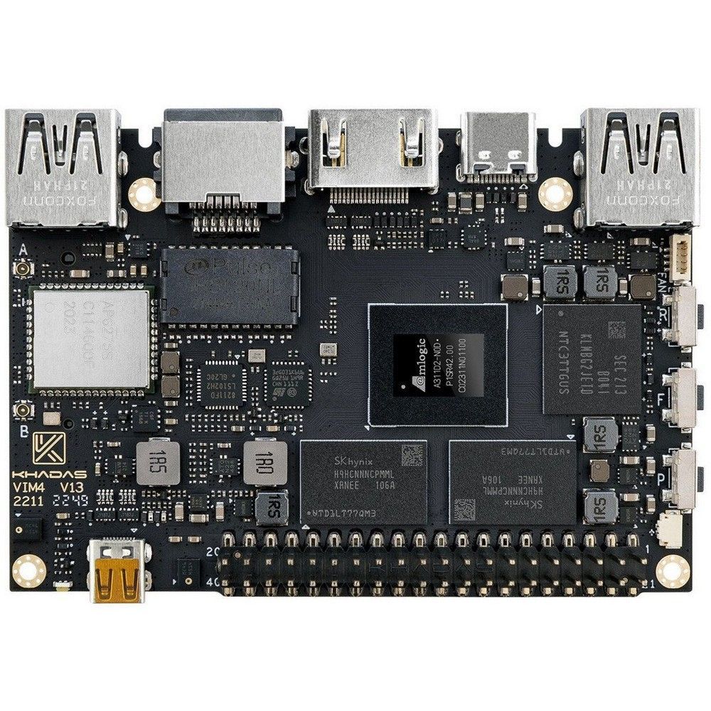 Одноплатный компьютер Khadas New VIM4