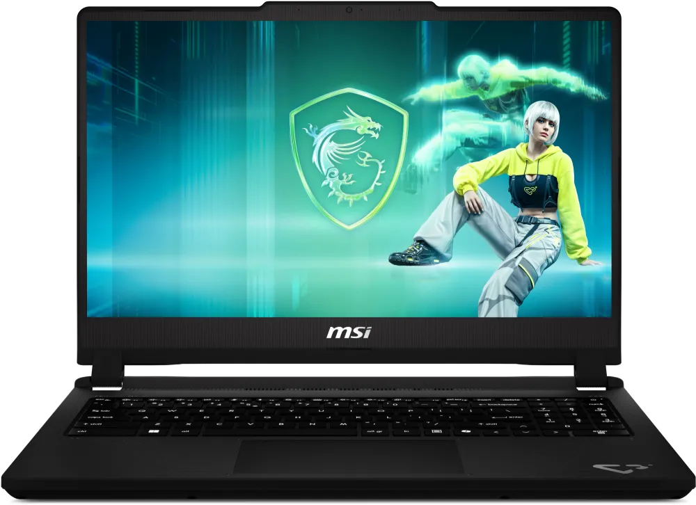 Ноутбук MSI Cyborg 15 Max C2WG-227XRU Core 7 240H 16Gb SSD512Gb NVIDIA GeForce RTX 5070 8Gb 15.6" IPS FHD (1920x1080) FreeDOS grey WiFi BT Cam (9S7-15T111-227)