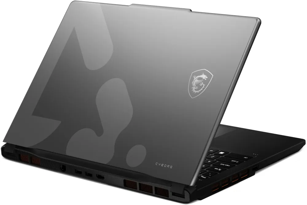 Ноутбук MSI Cyborg 15 Max C2WG-227XRU Core 7 240H 16Gb SSD512Gb NVIDIA GeForce RTX 5070 8Gb 15.6" IPS FHD (1920x1080) FreeDOS grey WiFi BT Cam (9S7-15T111-227)