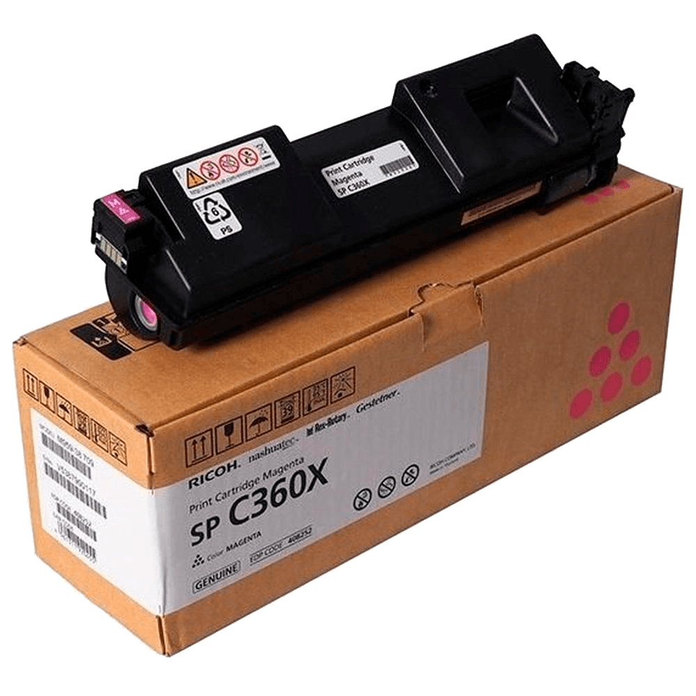 Картридж лазерный Ricoh SP C360X 408252 пурпурный (9000стр.) для Ricoh SP C361SFNw