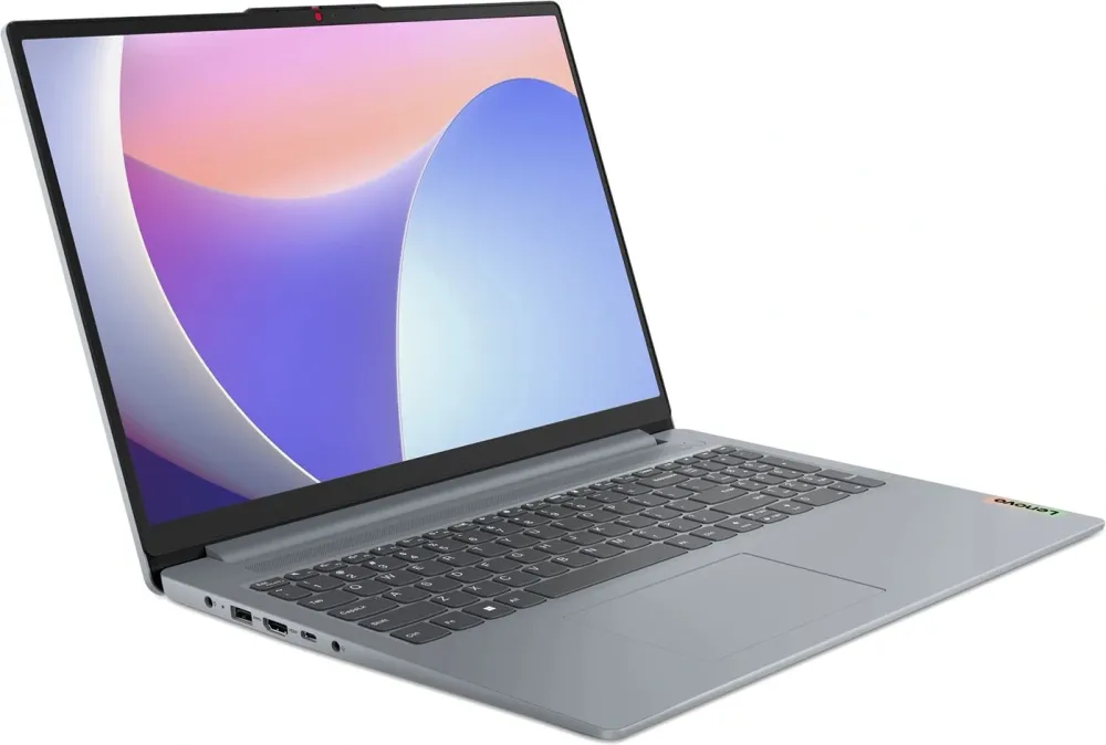 Ноутбук Lenovo IdeaPad Slim 3 16IRU8 Core i7 1355U 16Gb SSD512Gb Intel Iris Xe graphics 16" IPS WUXGA (1920x1200) без ОС grey WiFi BT Cam (82X80005RK)