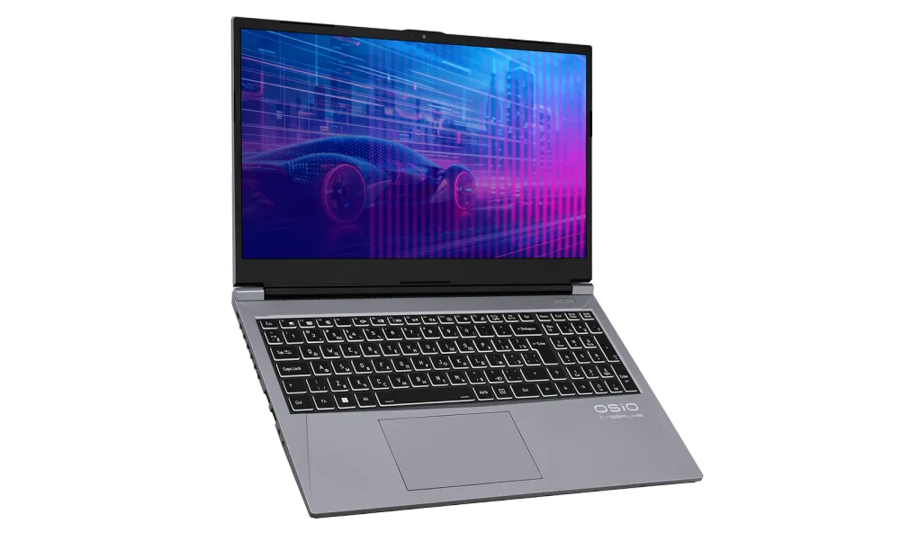 Ноутбук CyberLine C150i-002 15.6"(1920x1080 IPS (матовый, 144Hz) )/Intel Core i5 12600H(2.7Ghz)/16384Mb/512PCISSDGb/noDVD/Ext:nVidia GeForce RTX4050(6144Mb)/Cam/BT/WiFi/52.6WHr/war 1y/2.1kg/Titan/noOS + не МПТ