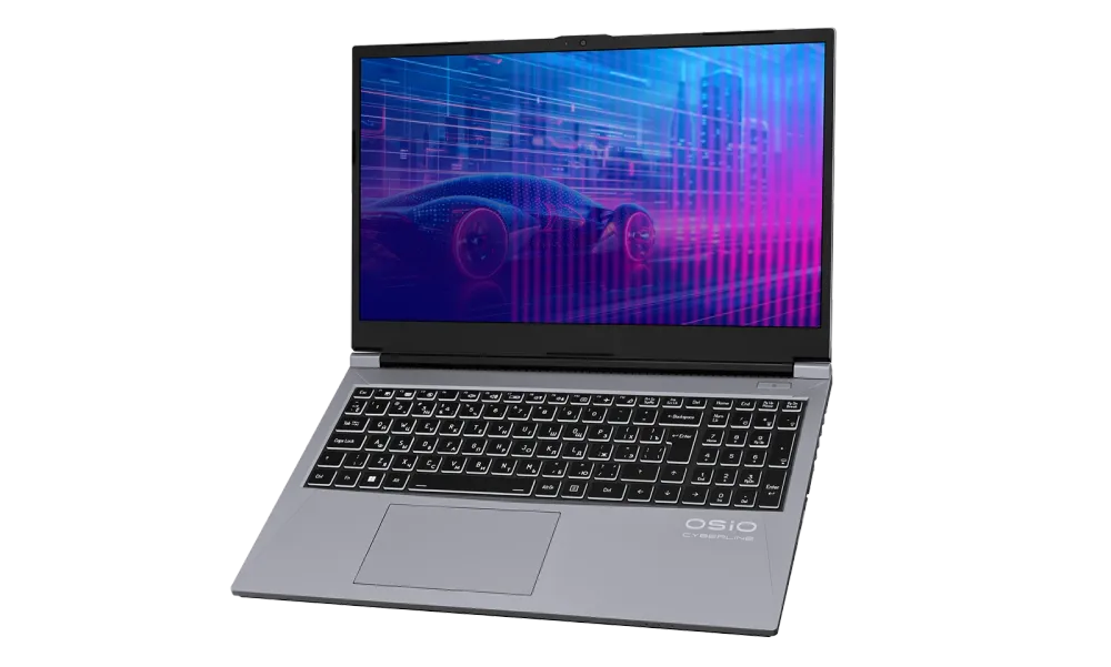 Ноутбук CyberLine C150i-002 15.6"(1920x1080 IPS (матовый, 144Hz) )/Intel Core i5 12600H(2.7Ghz)/16384Mb/512PCISSDGb/noDVD/Ext:nVidia GeForce RTX4050(6144Mb)/Cam/BT/WiFi/52.6WHr/war 1y/2.1kg/Titan/noOS + не МПТ