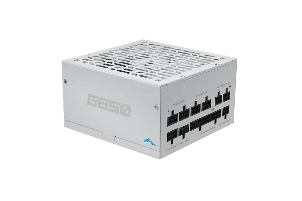 Блоки питания/ Power Supply SAMA G850 White (HAT-850yzB1G), 850W 80+ Gold (ATX, 3.1, PCIe 5.0, Full modular, 1x24(20+4)pin mesh 550mm, 2xCPU 8(4+4)pin 700mm, 2xPCIe*2 8(6+2)pin 550+150mm, 1x12VHPWR PCIe 5.1 12+4pin 600W 600mm, 3xSATA*3 450+150+150mm, 1xMO