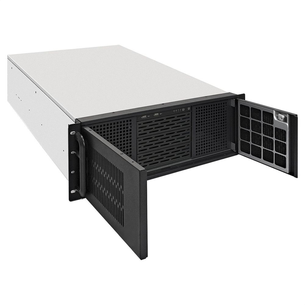 Серверная платформа ExeGate Pro 4U650-010/4U4139L (EX293880RUS), 4U, глубина 650 мм, БП с резервированием 2x1200 Вт