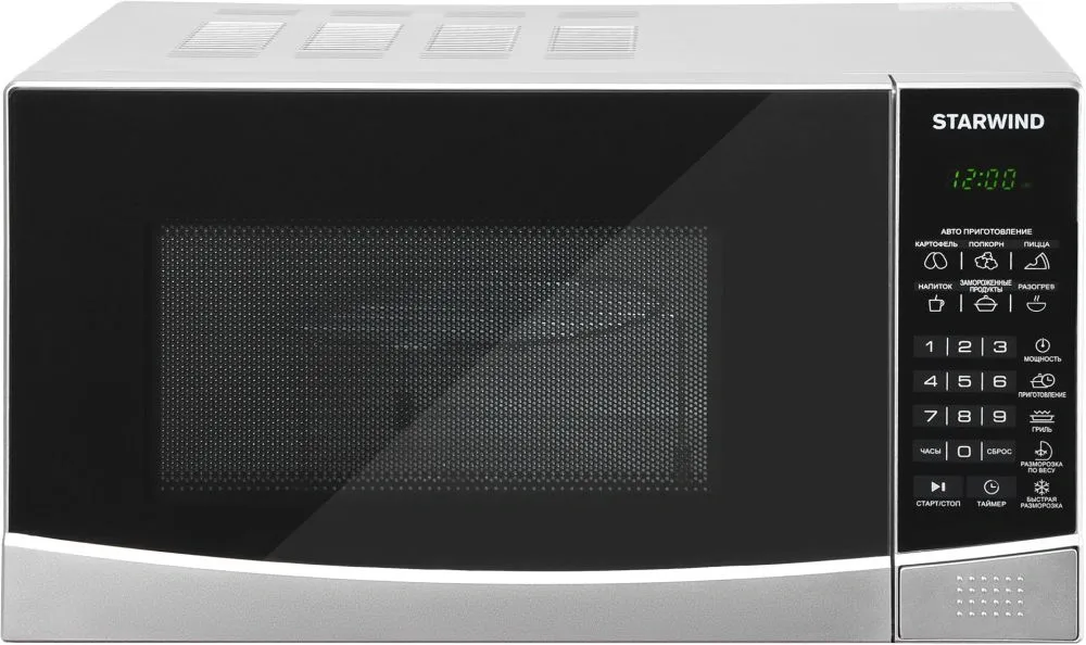 Микроволновая Печь Starwind SMW3120 20л. 700Вт серебристый/черный