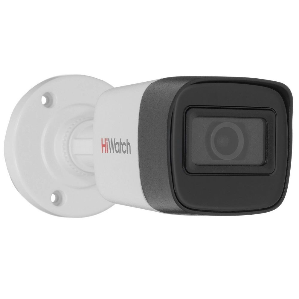 Камера видеонаблюдения аналоговая HiWatch DS-T800(B) (2.8 mm) 2.8-2.8мм HD-CVI HD-TVI цв. корп.:белый