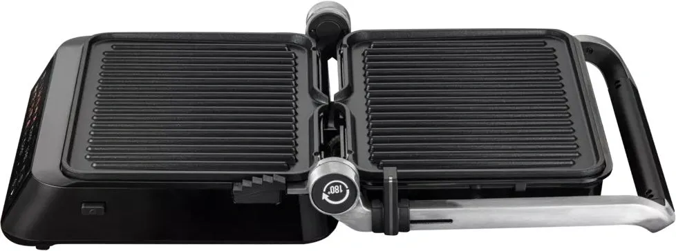Электрогриль Polaris PGP 3018 2000Вт серебристый/черный