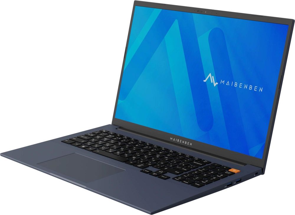 Ноутбук Maibenben M16C-R745UM Ryzen 5 7445HS 16Gb SSD512Gb AMD Radeon 16" IPS FHD+ (1920x1200) Windows 11 Home blue WiFi BT Cam (M16C-R745UM0F14HU4E10)