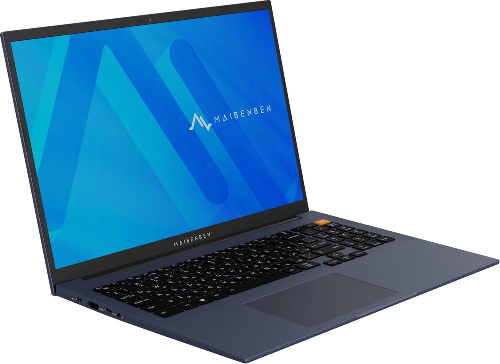 Ноутбук Maibenben M16C-R745UM Ryzen 5 7445HS 16Gb SSD512Gb AMD Radeon 16" IPS FHD+ (1920x1200) Windows 11 Home blue WiFi BT Cam (M16C-R745UM0F14HU4E10)