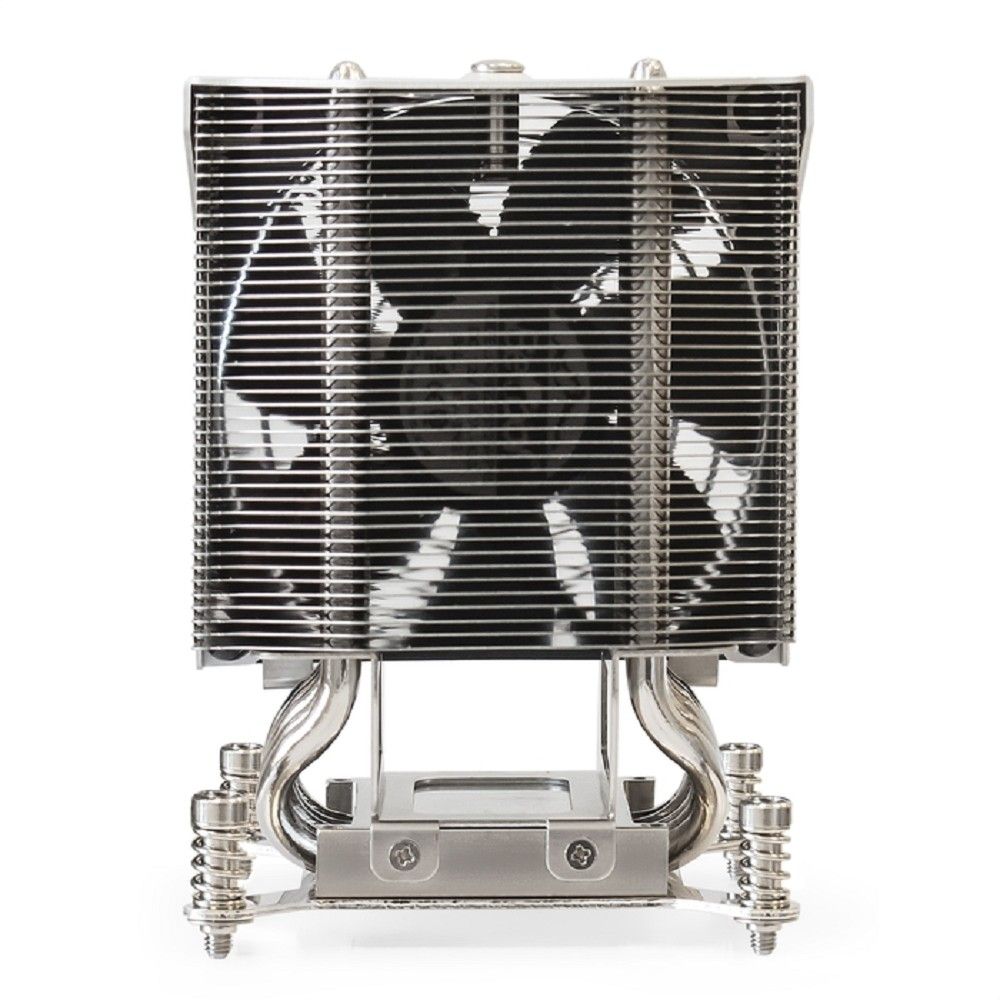 Exegate EX293433RUS Кулер ExeGate ESNK-P0050AP4.PWM.4U.2011.Cu (Al+Cu, 4U, 5 тепл. трубок, LGA2011/2066, TDP 165W, Fan 80mm, PWM, 1900-3800RPM, 2 ball bearing, 4pin, 44db, 650г, на винтах, с термопаст