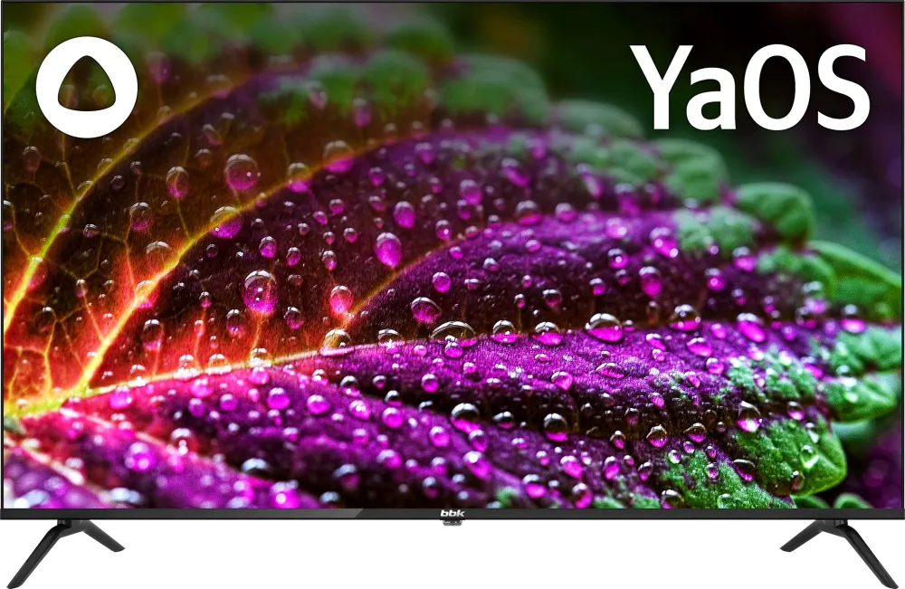 Телевизор LED BBK 43" 43LEX-8231/UTS2C (B) Яндекс.ТВ черный 4K Ultra HD 60Hz DVB-T2 DVB-C DVB-S2 USB WiFi Smart TV (RUS)