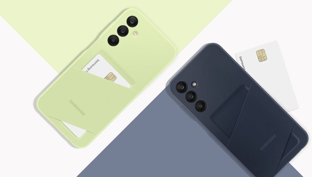 Чехол (клип-кейс) Samsung для Samsung Galaxy A25 Card Slot Case A25 лайм (EF-OA256TMEGRU)