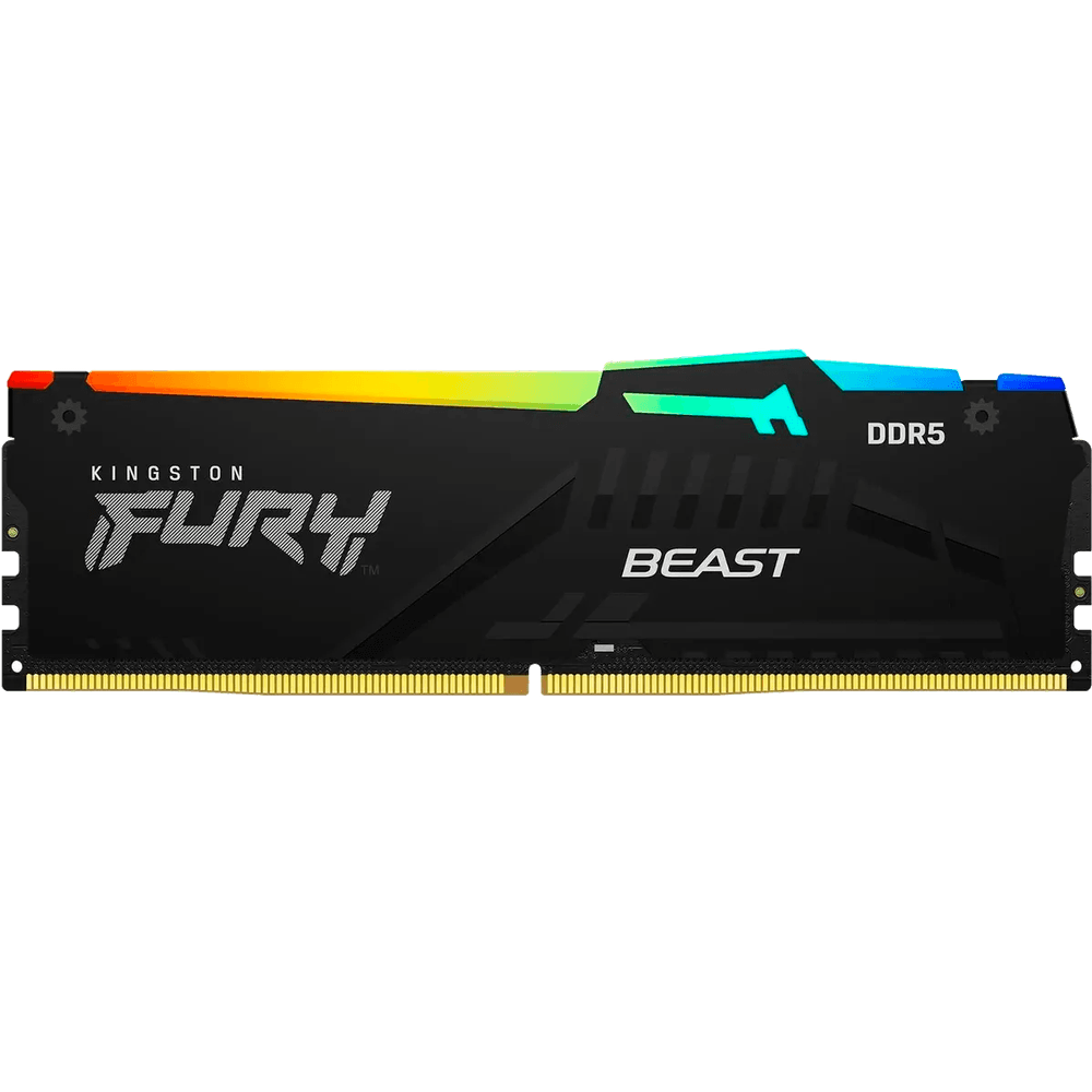 Память оперативная/ Kingston 8GB 6000MT/s DDR5 CL30 DIMM FURY Beast RGB EXPO