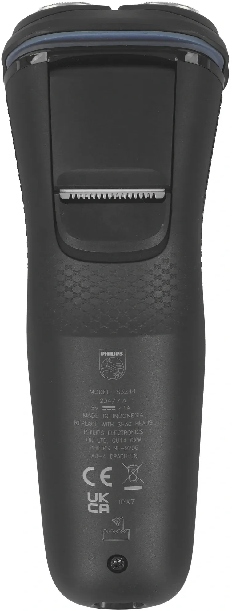 Бритва роторная Philips S3244/12 реж.эл.:3 питан.:аккум. черный