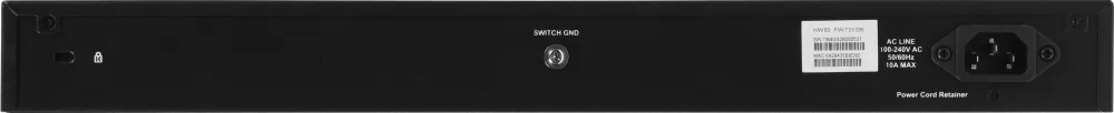 Коммутатор D-Link DGS-1210-52MPP/ME/B3A (L2) 48x1Гбит/с 4SFP 48PoE 740W управляемый